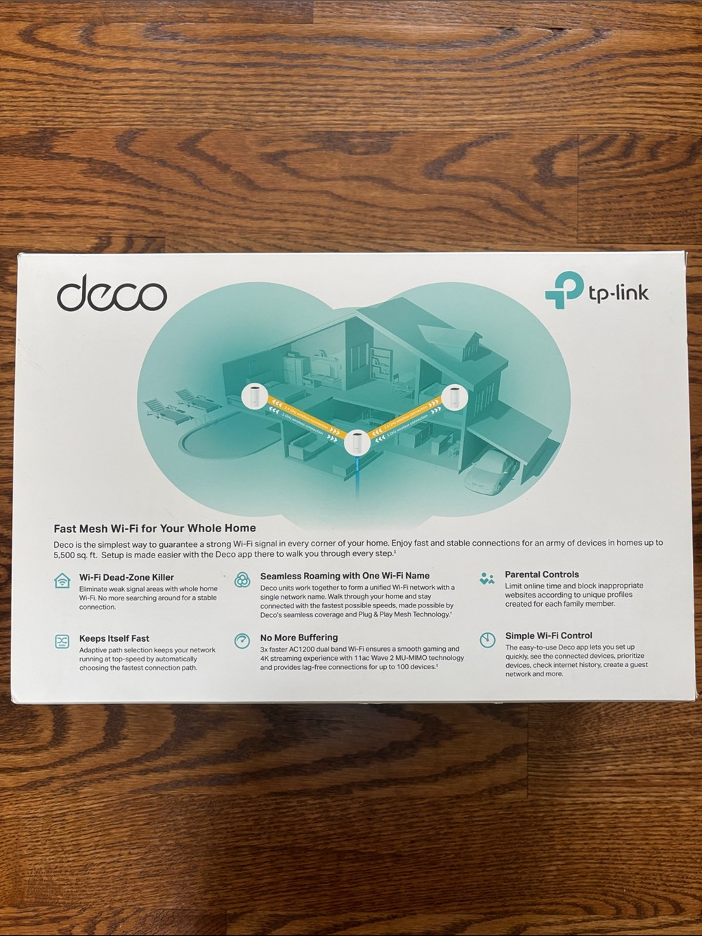 TP-Link Mesh Wi-Fi Router System - Deco M4 3-pack - Picture 2 of 5